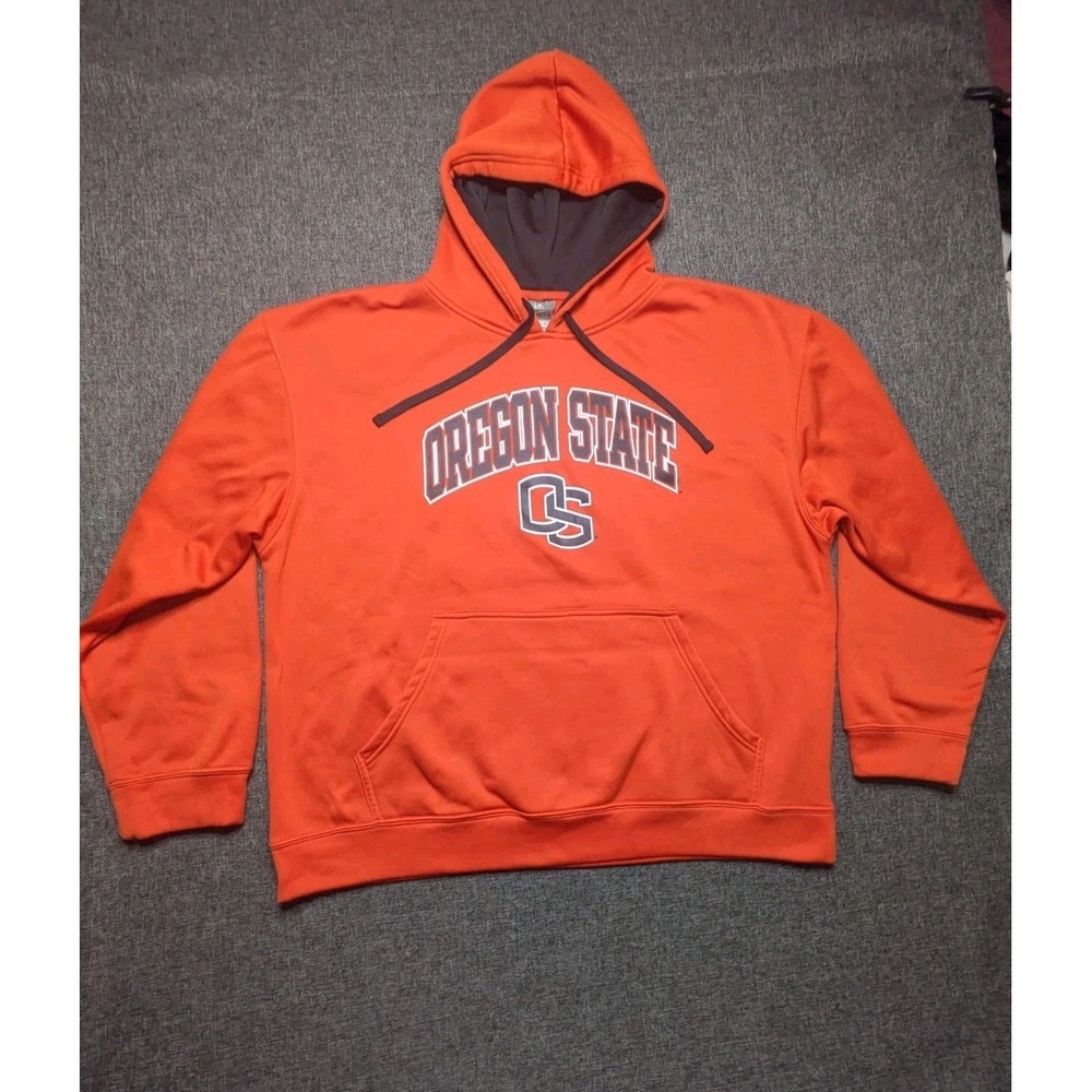 Oregon State Beavers XL Pullover Hoodie Orange OSU University College Sweatshirt